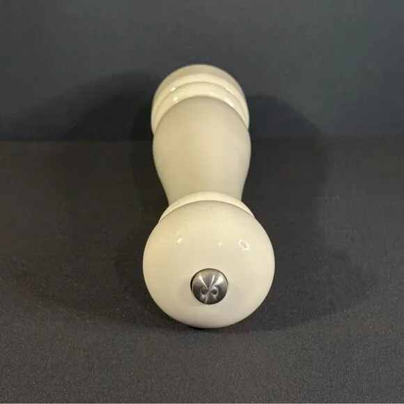 Kamenstein Salt Grinder Shaker Dispenser Cream Glossy Battery Operated Automatic - Picture 4 of 4